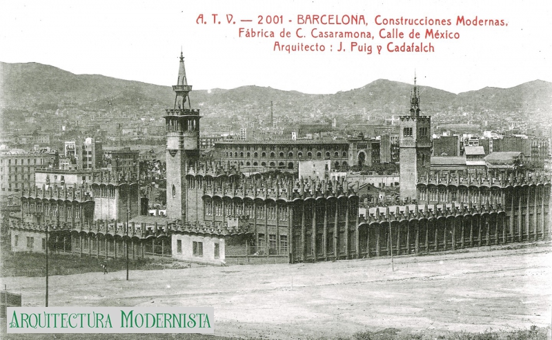 Fàbrica Casarramona - estat original