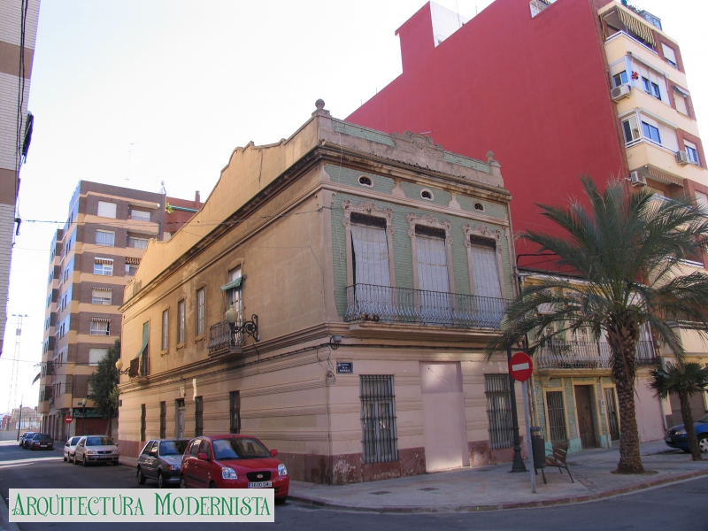 Casa Marcelino Pérez - carrer Barraca