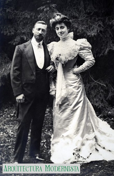 Eugène Corbin et Jeanne Blosse
