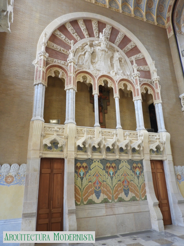 Sala Domènech i Montaner (Foto: Valentí Pons Toujouse, 2017) Sala Domènech i Montaner
