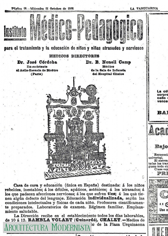 (Foto: La Vanguardia, 1916)