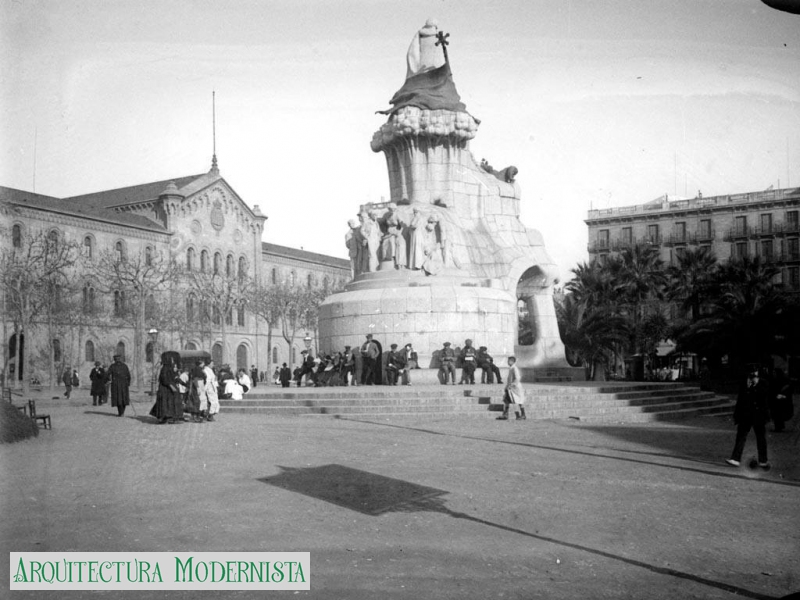 onument al Doctor Robert - Plaça Universitat