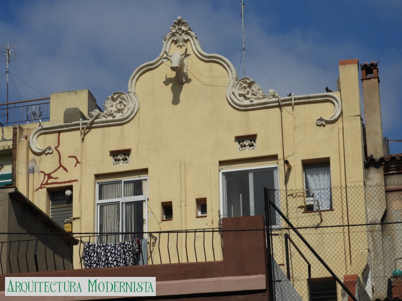 Casa Josep Casas - façana posterior