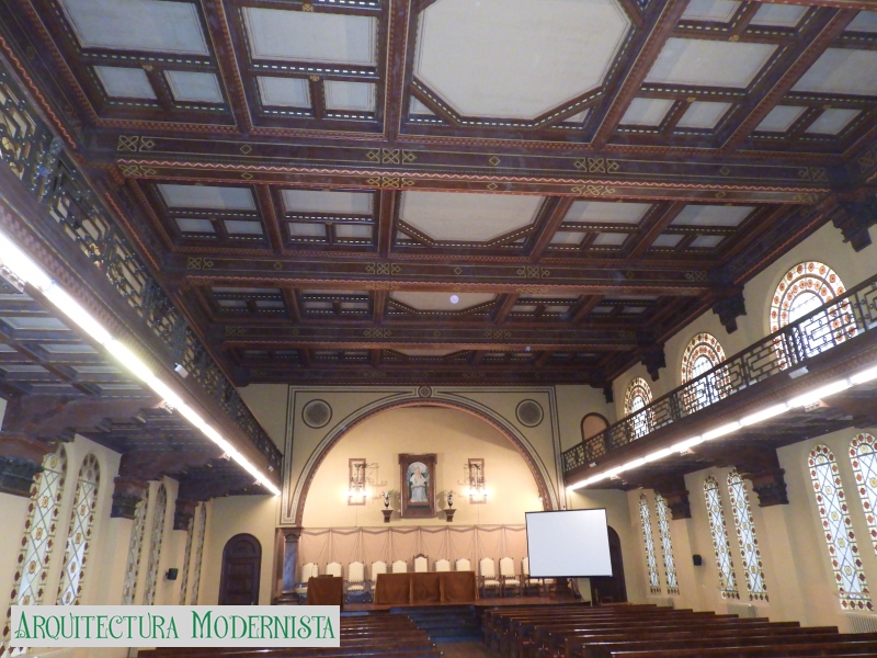 Balmesiana - sala d'actes (Foto: Valentí Pons Toujouse, 2017) Balmesiana - sala d'actes