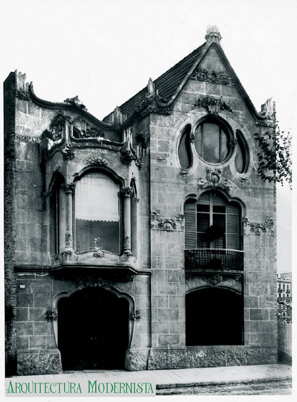 Casa Sitjà - façana a Diagonal