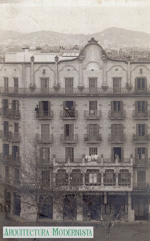 Casa Filella - estat original (Foto: col·lecció Jorge Álvarez) Casa Filella - estat original