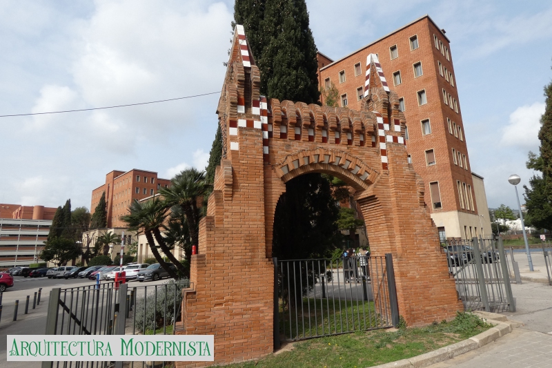 av. Joan XXIII - porta d'accés