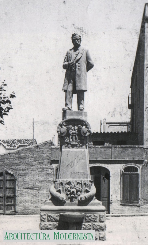 Monument a Clavé - estat original