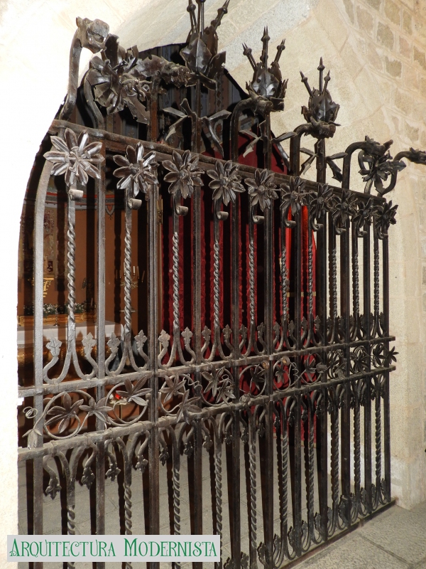 Castell de Santa Florentina - capella (Foto: Valentí Pons Toujouse, 2017) Castell de Santa Florentina - capella