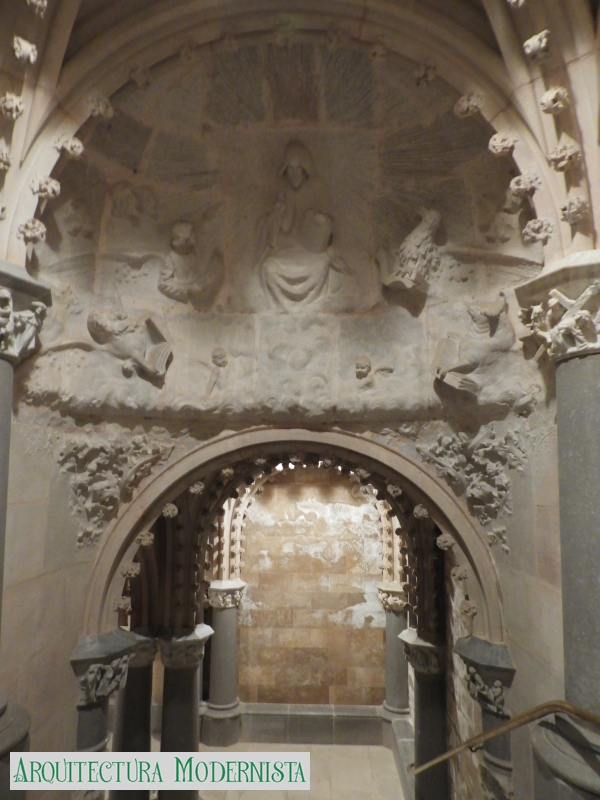 Castell de Santa Florentina - cripta (Foto: Valentí Pons Toujouse, 2017) Castell de Santa Florentina - cripta