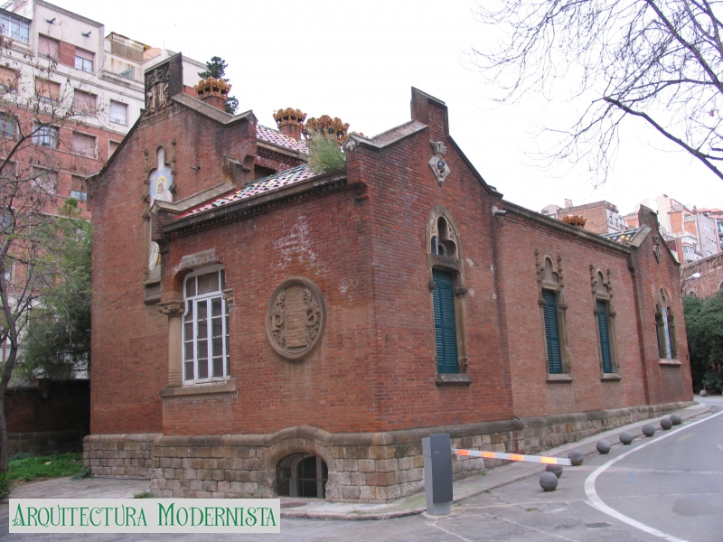 Hospital Sant Pau - pavelló Santa Apol·lònia (Foto: Valentí Pons Toujouse, 2005) Hospital Sant Pau - pavelló Santa Apol·lònia
