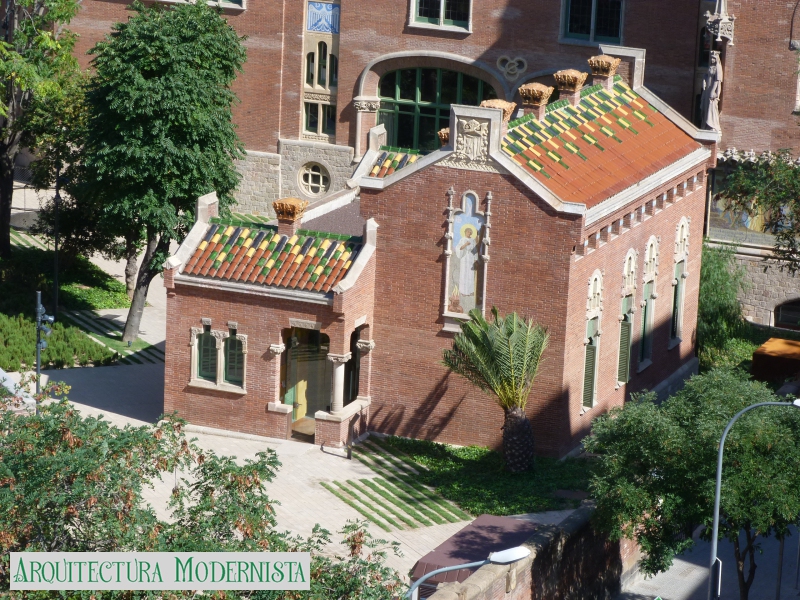 Hospital Sant Pau - pavelló Santa Apol·lònia (Foto: Valentí Pons Toujouse, 2014) Hospital Sant Pau - pavelló Santa Apol·lònia