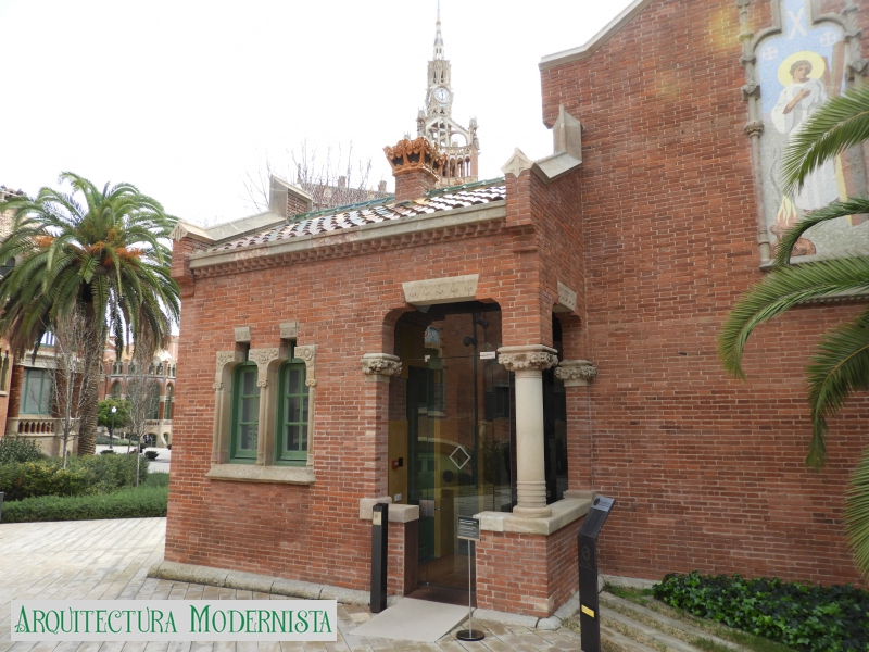 Hospital Sant Pau - pavelló Santa Apol·lònia (Foto: Valentí Pons Toujouse, 2017) Hospital Sant Pau - pavelló Santa Apol·lònia