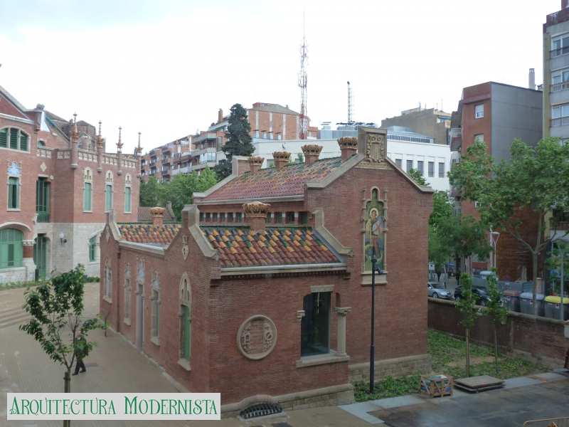 Hospital Sant Pau - pavelló Sant Jordi (Foto: Valentí Pons Toujouse, 2017) Hospital Sant Pau - pavelló Sant Jordi