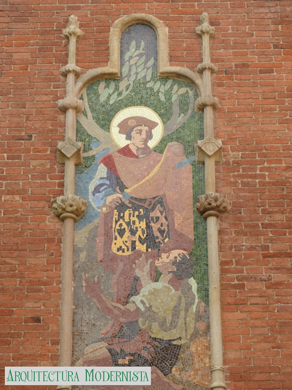 Hospital Sant Pau - pavelló Sant Jordi (Foto: Valentí Pons Toujouse, 2017) Hospital Sant Pau - pavelló Sant Jordi