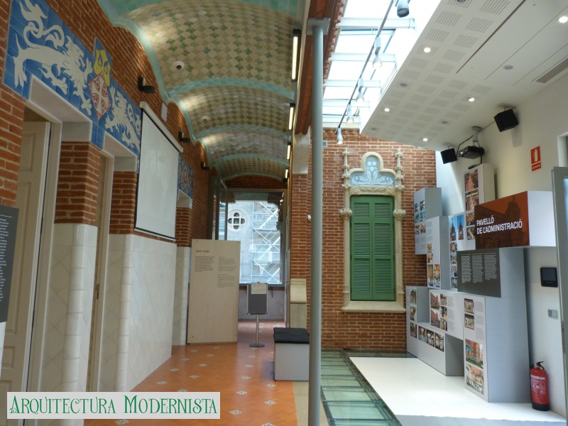 Hospital Sant Pau - pavelló Sant Jordi (Foto: Valentí Pons Toujouse, 2017) Hospital Sant Pau - pavelló Sant Jordi