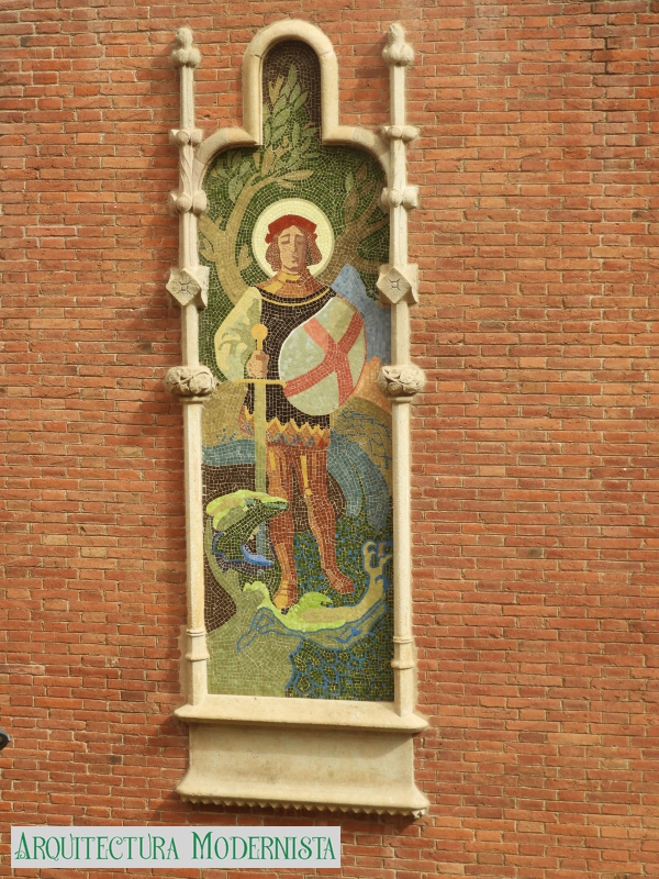 Hospital Sant Pau - pavelló Sant Jordi (Foto: Valentí Pons Toujouse, 2017) Hospital Sant Pau - pavelló Sant Jordi