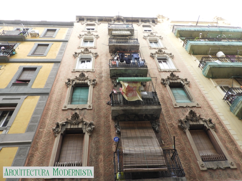 Casa Marqués - façana c/ Sant Miquel