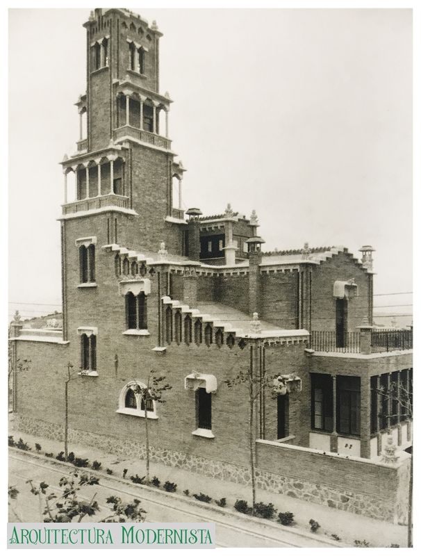 Casa Gaietà Fornells - façana Bosch i Alsina