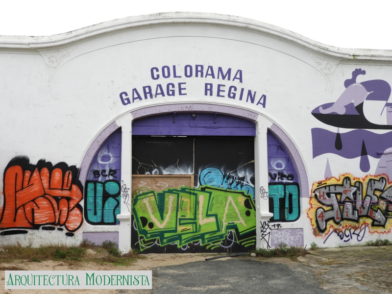 Garatge Regina - façana a Imperatrice