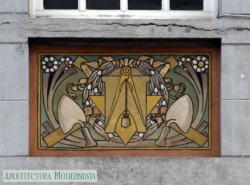 (Foto: ARCHistory/APEB; https://monument.heritage.brussels/fr/Bruxelles_Laeken/Rue_Pierre_Strauwen/22/36067, 2018)