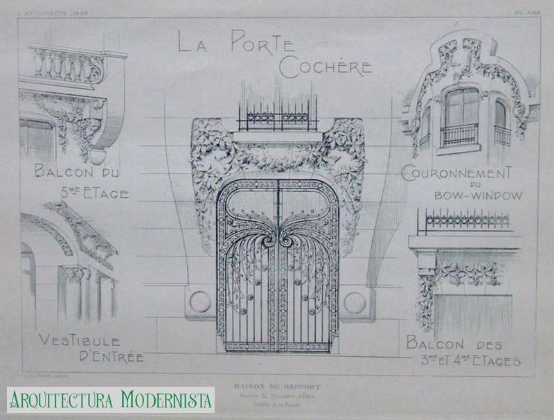 (Foto: L'Architecte, 1908)