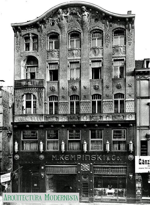 Casa Kempinski - façana a Leipziger Str.