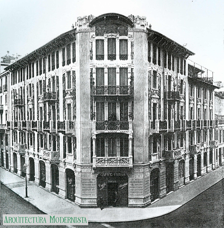 (Foto: L'Architettura italiana, 1906)