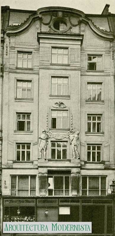 Bognergasse, 3 (Viena) - façana original