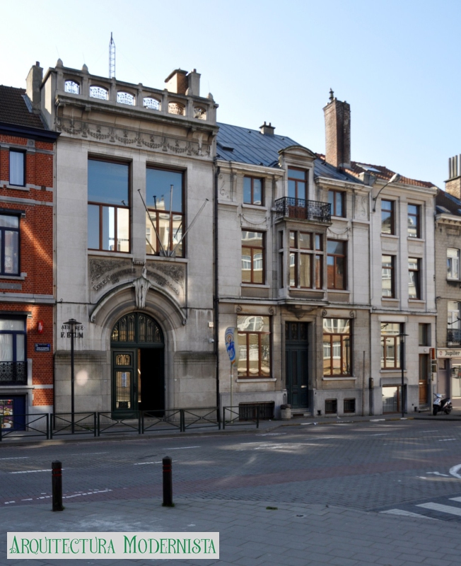 BRUSSEL-roodebeek59 (Foto: © SPRB-DMS; https://monument.heritage.brussels/fr/Schaerbeek/Avenue_de_Roodebeek/59/20942, 2011) BRUSSEL-roodebeek59