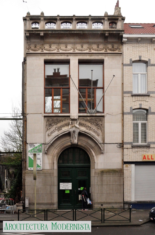 (Foto: © SPRB-DMS; https://monument.heritage.brussels/fr/Schaerbeek/Avenue_de_Roodebeek/59/20942, 2012)