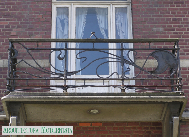 BRUSSEL-veronese73d (Foto: © SPRB-DMS; https://monument.heritage.brussels/fr/Bruxelles_Extension_Est/Rue_Veronese/73/18419, 2008) BRUSSEL-veronese73d