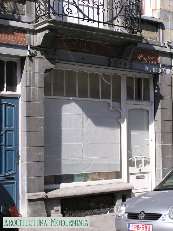 (Foto: © SPRB-DMS;https://monument.heritage.brussels/fr/Bruxelles_Extension_Est/Rue_Veronese/5/18401, 2008)