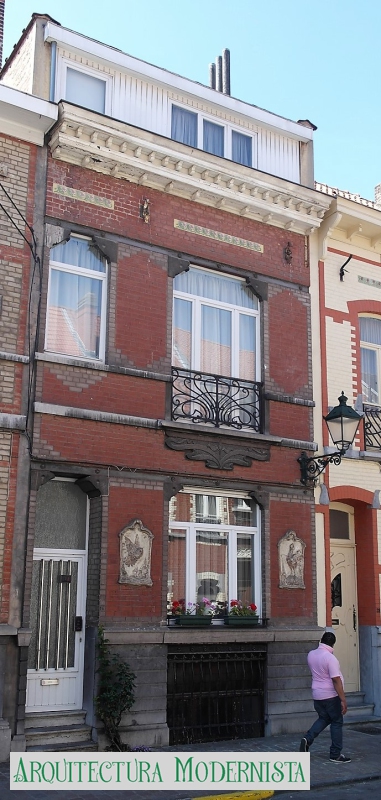 (Foto: © SPRB-DMS; https://monument.heritage.brussels/fr/Anderlecht/Rue_du_Greffe/22/36277, 2015)