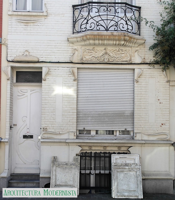 (Foto: © SPRB-DMS; https://monument.heritage.brussels/fr/Anderlecht/Rue_du_Greffe/22/36277, 2015)