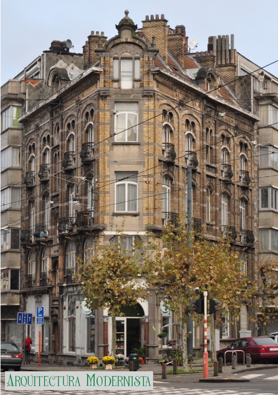 (Foto: © SPRB-DMS; https://monument.heritage.brussels/fr/Schaerbeek/Avenue_Princesse_Elisabeth/58/22765, 2013)