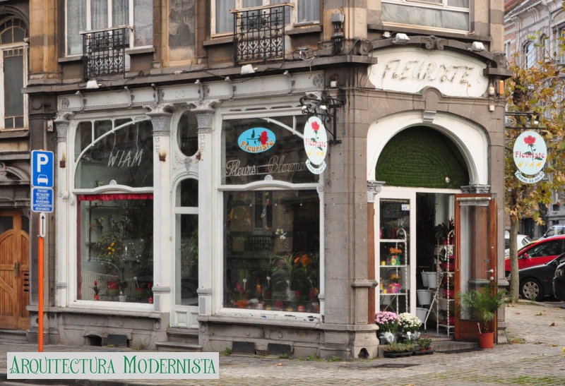 (Foto: © SPRB-DMS; https://monument.heritage.brussels/fr/Schaerbeek/Avenue_Princesse_Elisabeth/58/22765, 2013)