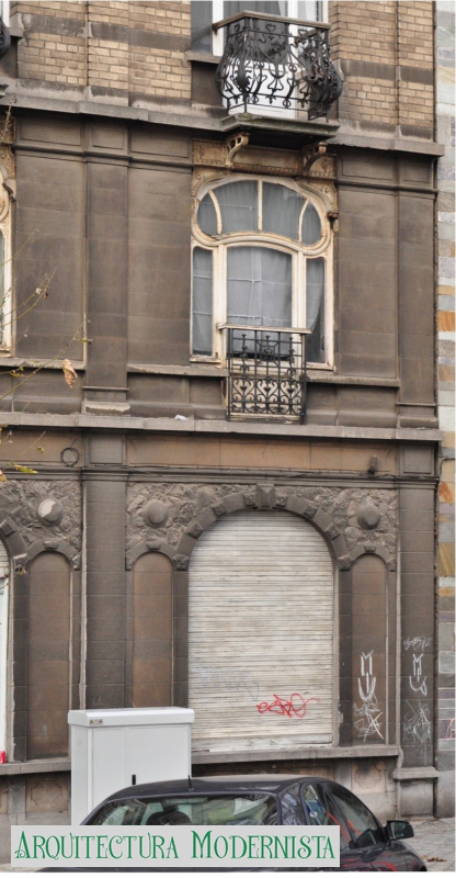 (Foto: © SPRB-DMS; https://monument.heritage.brussels/fr/Schaerbeek/Avenue_Princesse_Elisabeth/58/22765, 2013)