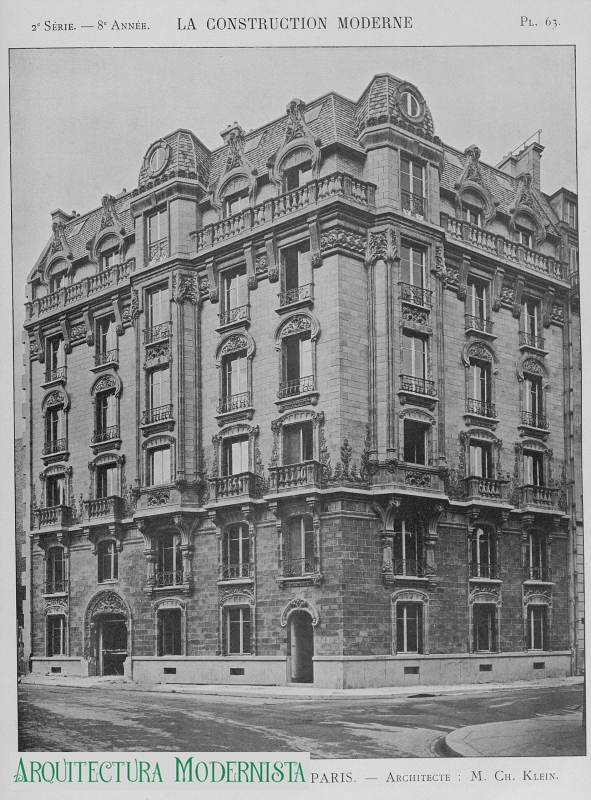(Foto: La construction moderne, 1903)