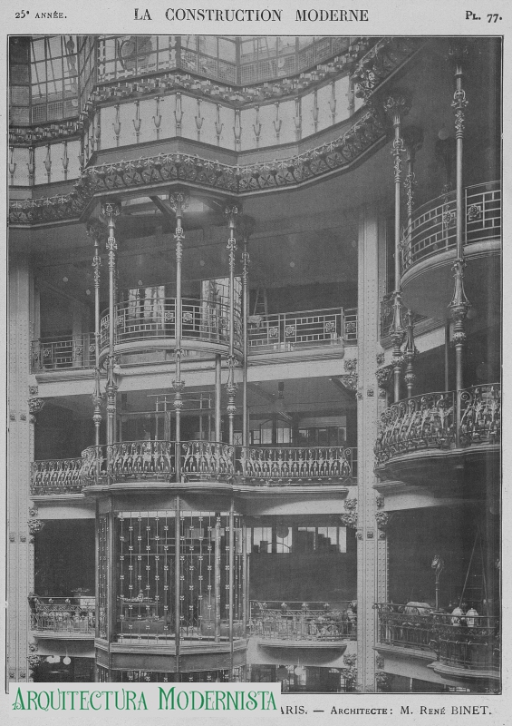 (Foto: La construction moderne, 1910)