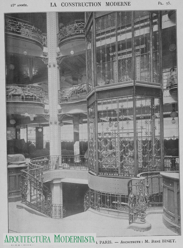(Foto: La construction moderne, 1910)
