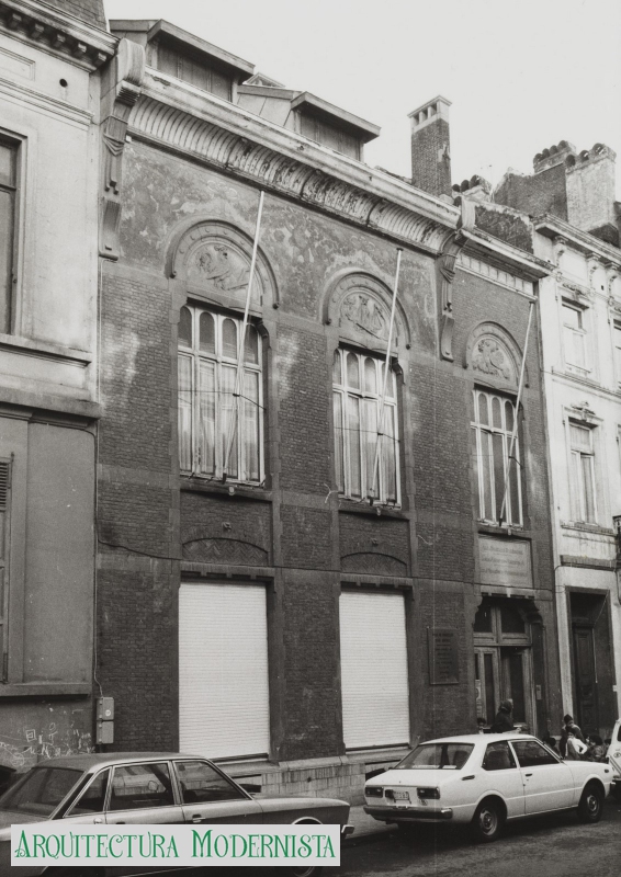 (Foto: © SPRB-DMS; https://monument.heritage.brussels/fr/Bruxelles_Pentagone/Rue_Locquenghien/16/32695, 1978)