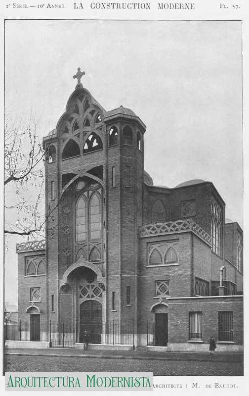 (Foto: La Construction Moderne, 1905)