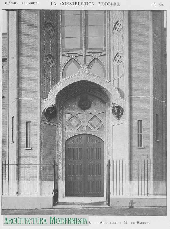 (Foto: La Construction Moderne, 1905)