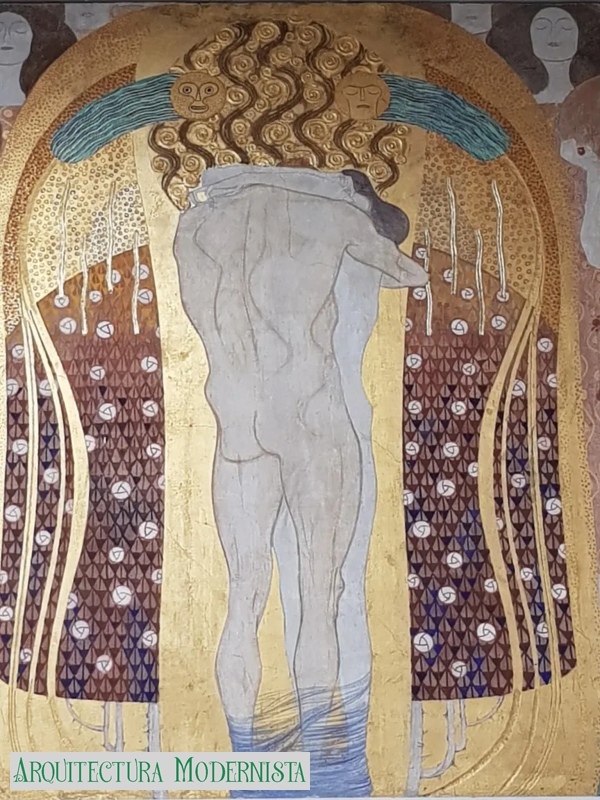 Beethoven Frieze (Gustave Klimt) (Foto: https://gannet39.com/, 2020) Beethoven Frieze (Gustave Klimt)