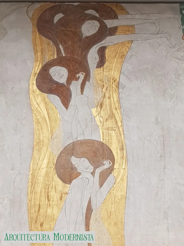 Beethoven Frieze (Gustave Klimt) (Foto: https://gannet39.com/, 2020) Beethoven Frieze (Gustave Klimt)