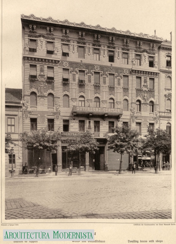 (Foto: Die Architektur des XX. Jahrhunderts, 1903)