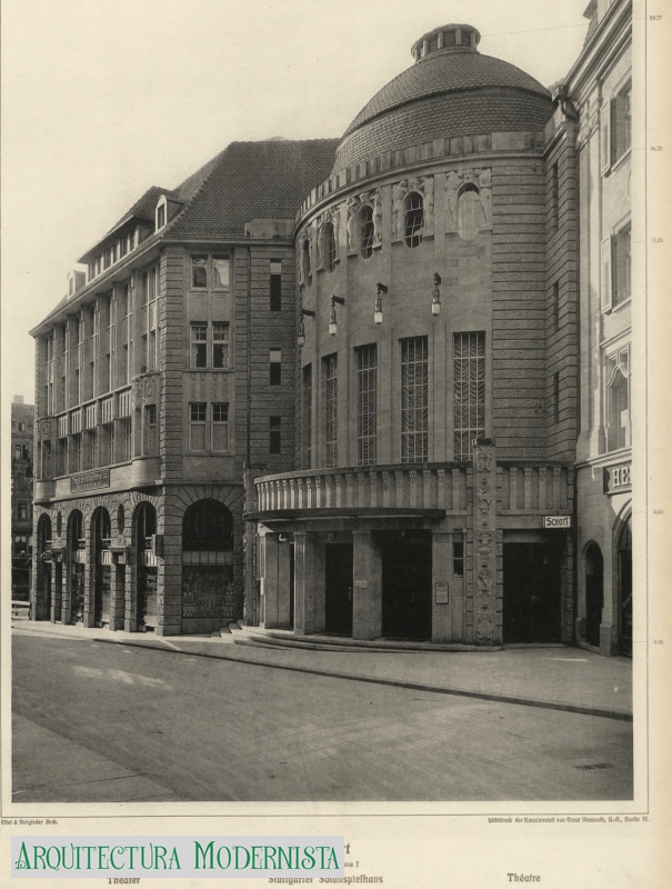 (Foto: Die Architektur des XX. Jahrhunderts, 1910)