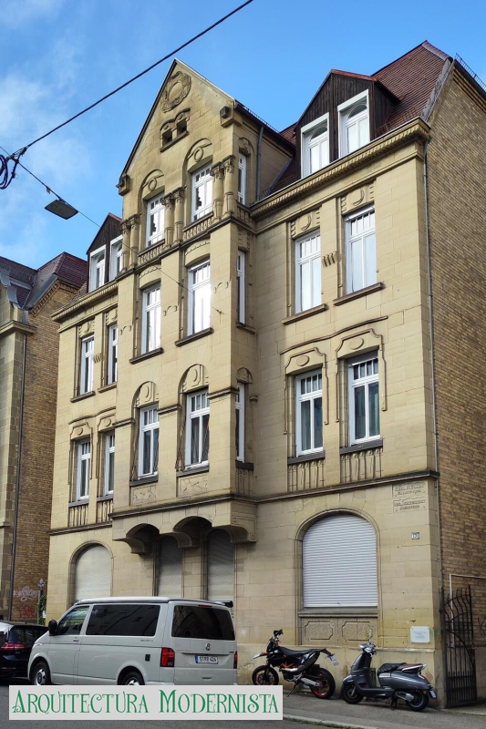 Alexanderstr., 126 -Stuttgart- (Foto: Juan Felipe Holgado Perez, 2024) Alexanderstr., 126 -Stuttgart-
