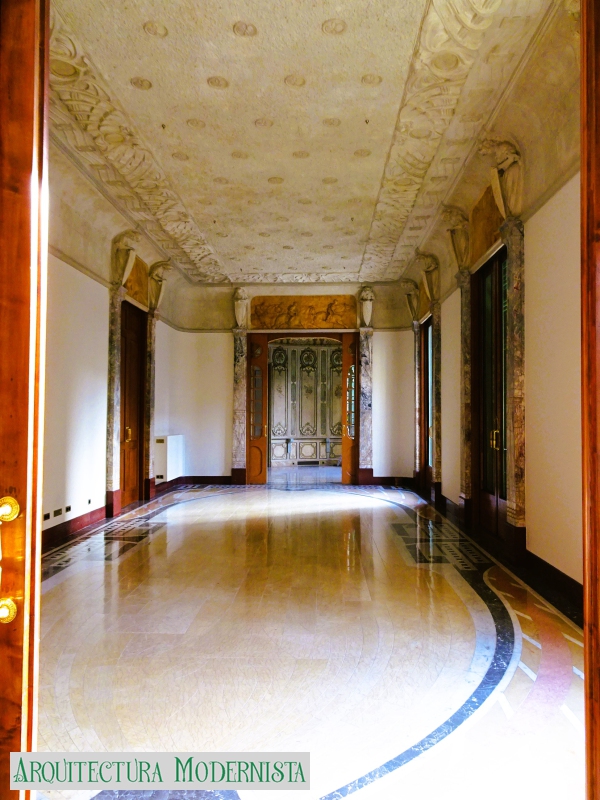 Casa Burés - Pis principal (Foto: Ramon Sales, 2019) Casa Burés - Pis principal